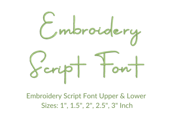 Mellati Font: A Thoughtful Embroidery Design