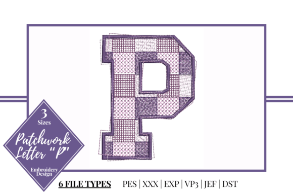 Patchwork Letter P