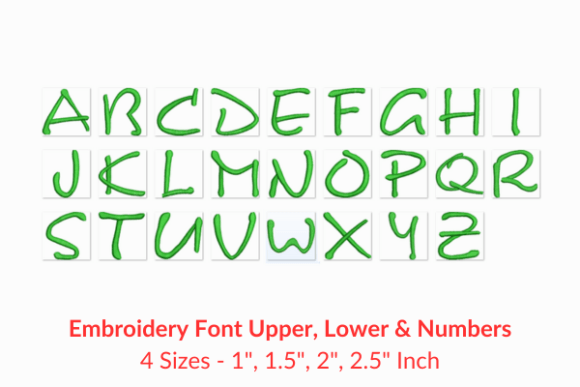 Pixie Font: A Versatile Embroidery Design