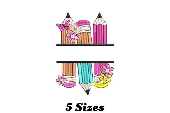 Teacher Pencil Embroidery Review